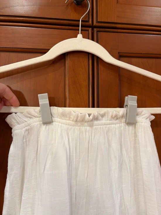 Princess Polly White Tiered Maxi Skirt - Lightweight Summer Skirt - Picture 2 of 3